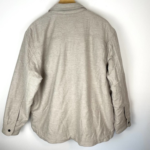 Everlane Men's The ReNew Fleece-Lined Heavyweight Overshirt Size XXL New - Picture 10 of 16